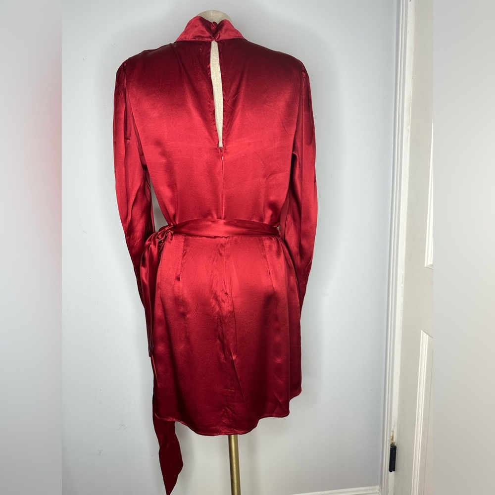 REFORMATION Josefine Dress Red - Picture 7 of 11
